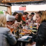 un dîner entre amies